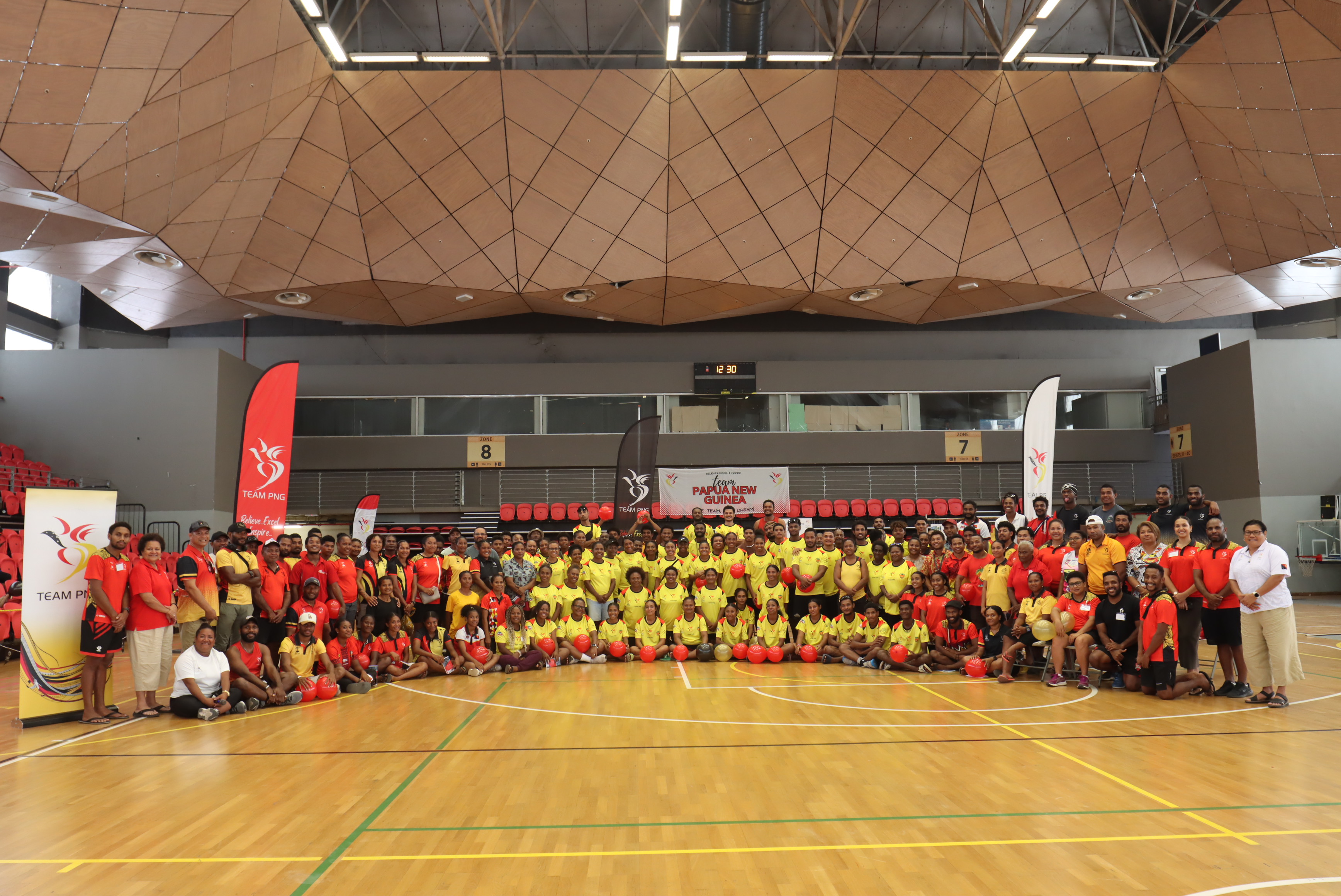 Team PNG Unites at Team Bonding Event Ahead of Palau 2025