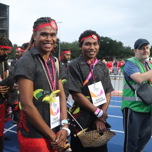 Ume is Team PNG’s male flag bearer