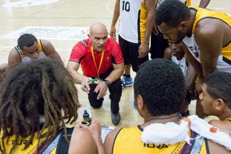 Mens Basketball Vs New Caledonia