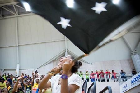 Mens Basketball Vs New Caledonia